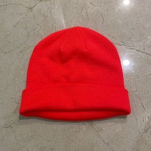 Bright Neon Pink Beanie